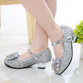 Glitter Soft Leather Shoes