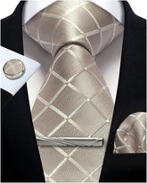 Tie, Clip & Pocket Square Set