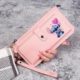 Disney Stitch Wallets for Women Anime Cartoon