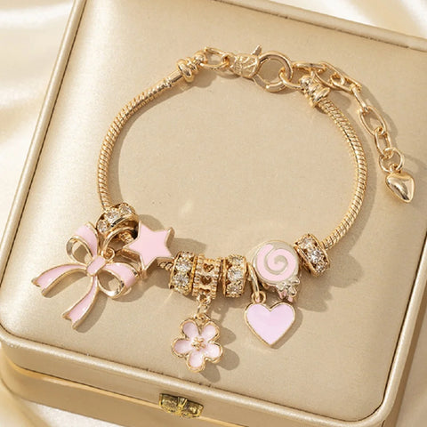 Women's Adjustable Gold Color Rhinestone