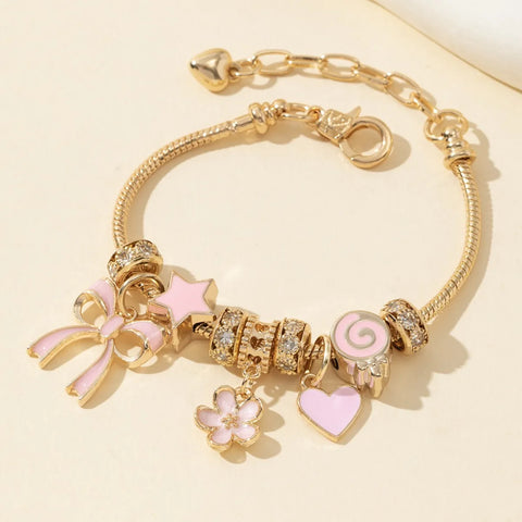 Women's Adjustable Gold Color Rhinestone