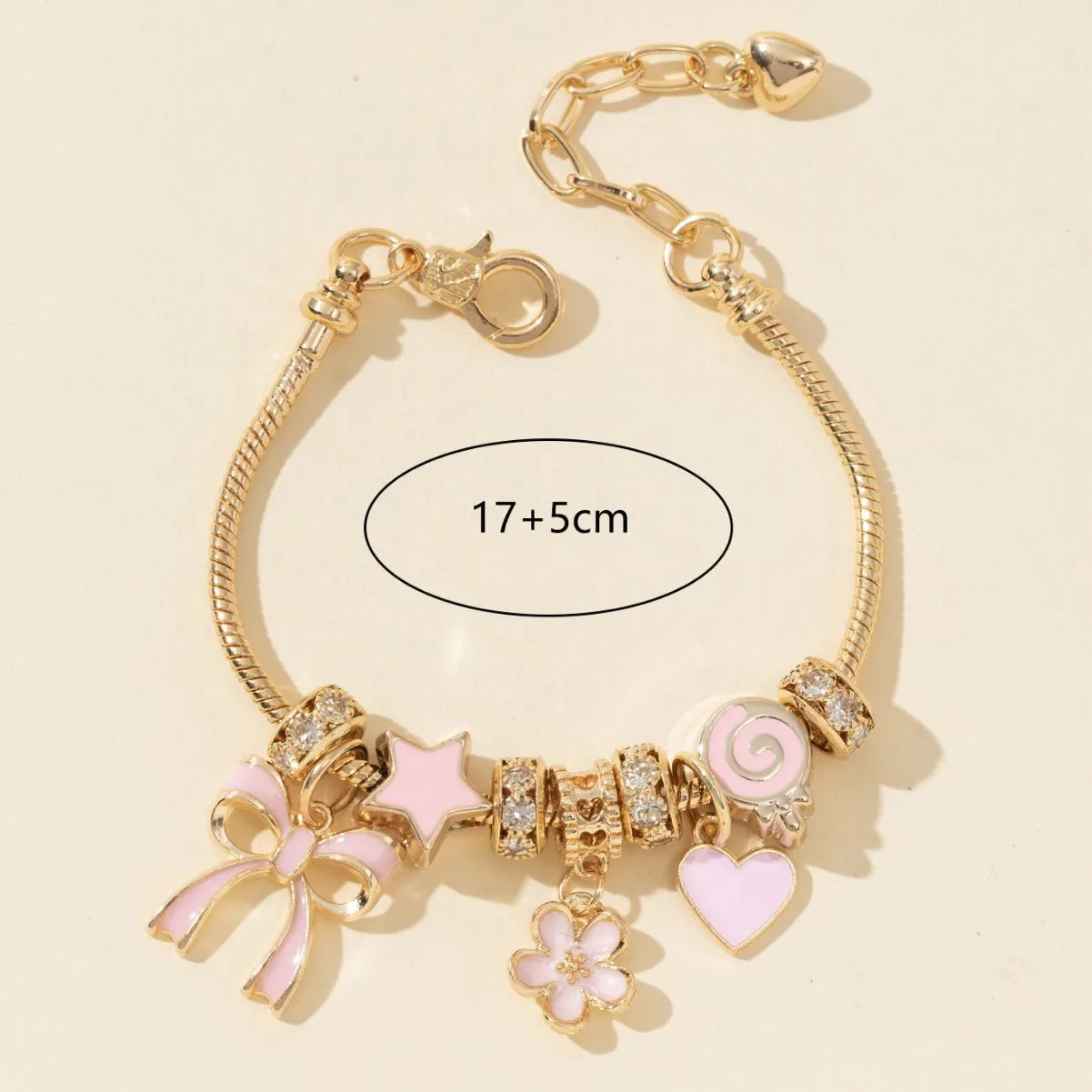 Women's Adjustable Gold Color Rhinestone