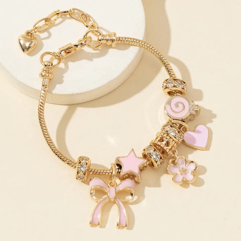 Women's Adjustable Gold Color Rhinestone