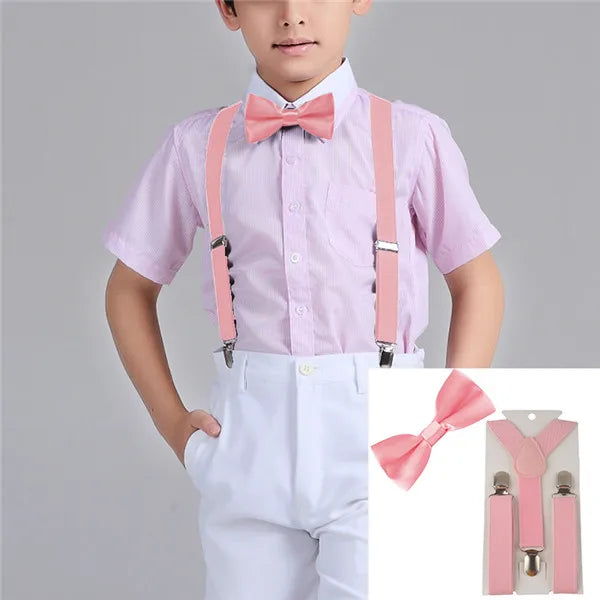 Kids' Suspenders & Bow Tie Set