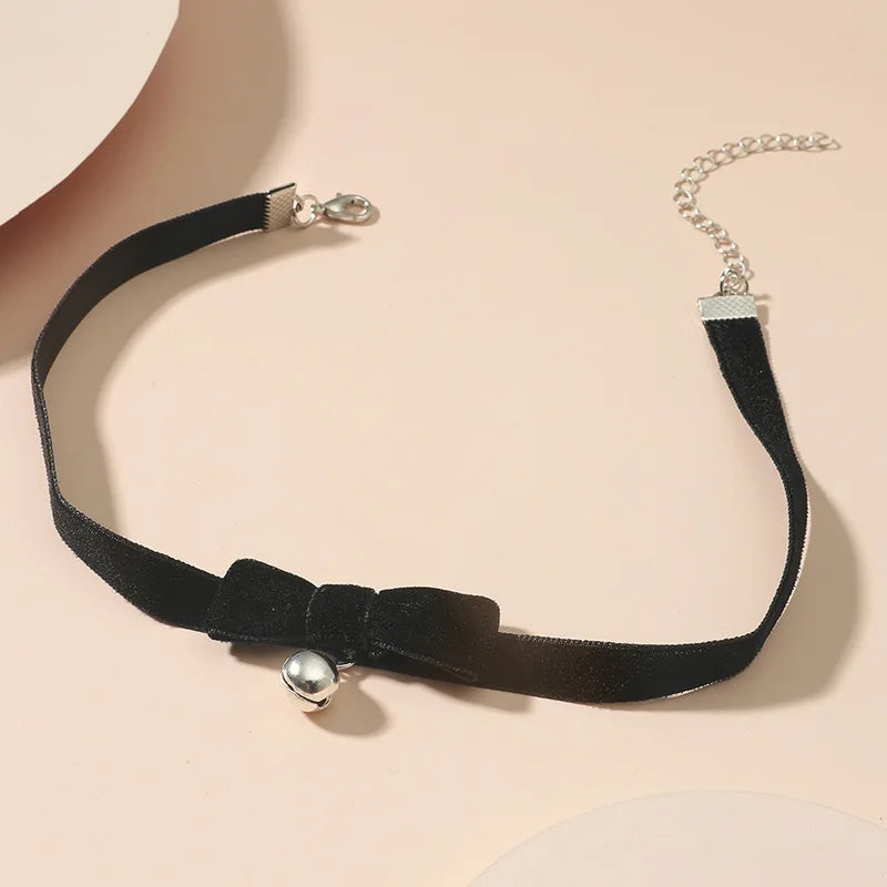 Velvet Charm Choker