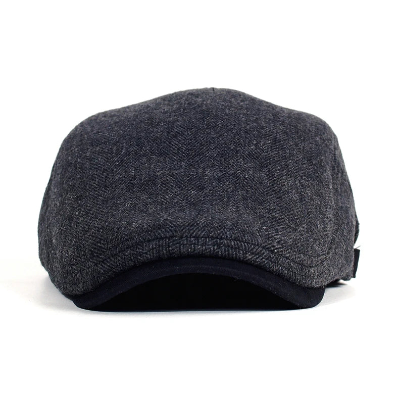Herringbone Flat Cap