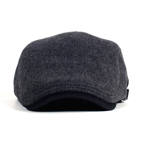 Herringbone Flat Cap