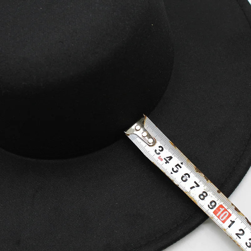 Wide-Brim Felt Hat