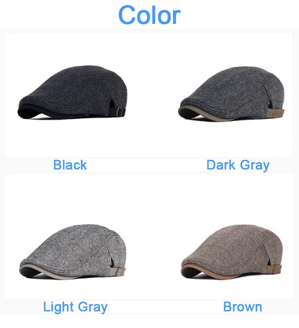 Herringbone Flat Cap