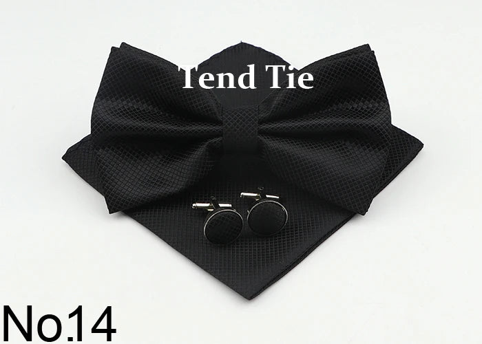 Bow Tie, Pocket Square & Cufflink Set