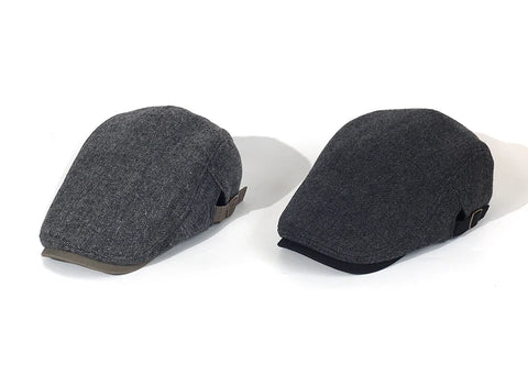 Herringbone Flat Cap