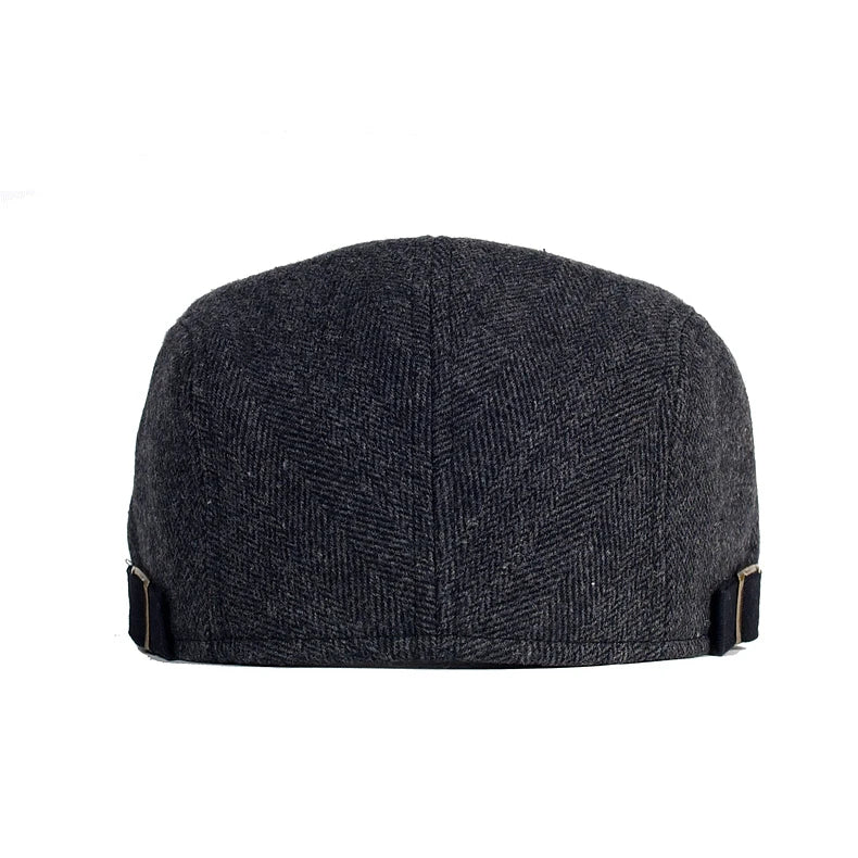 Herringbone Flat Cap