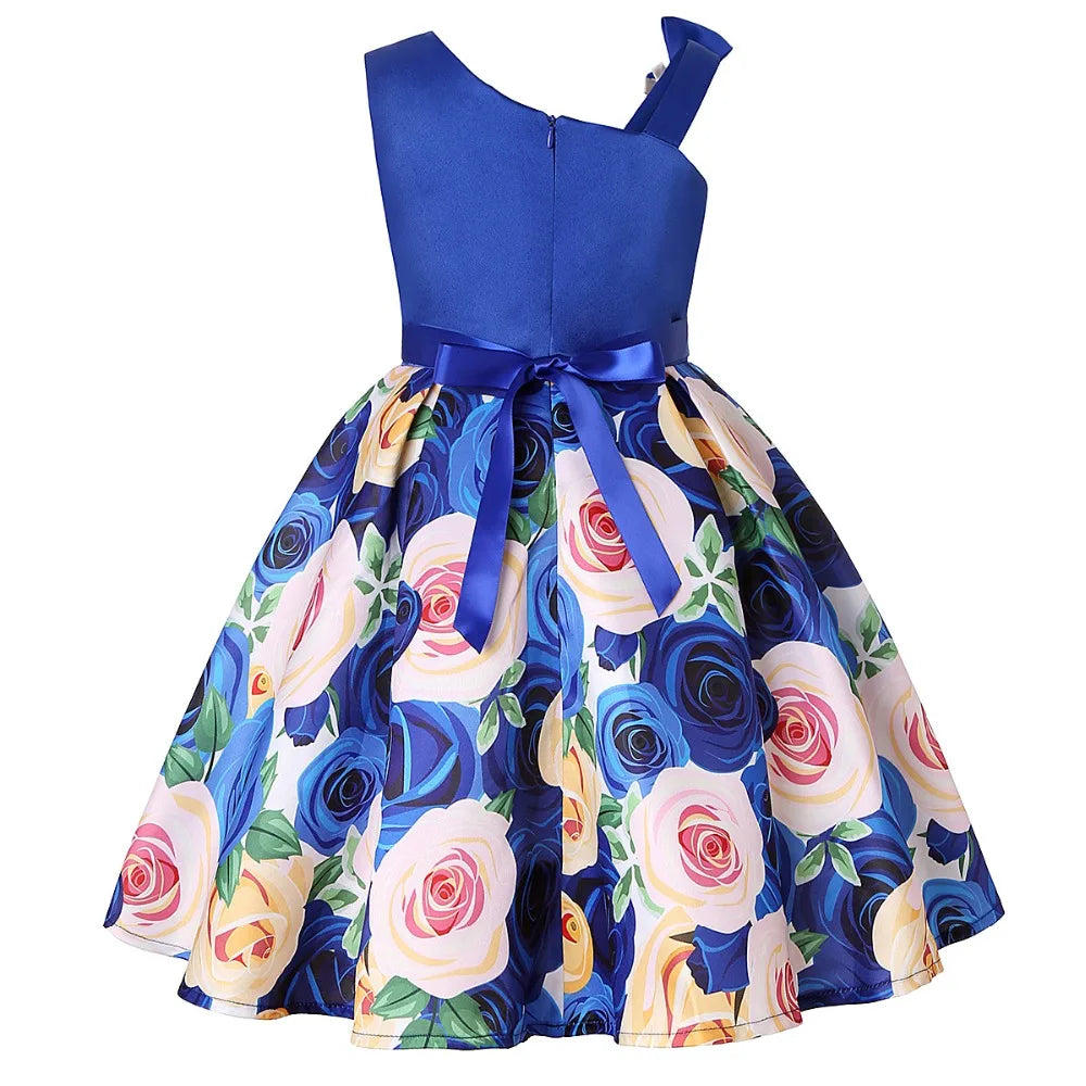 Flower Dresses for Girls Christmas  Princess Brithday Wedding Party