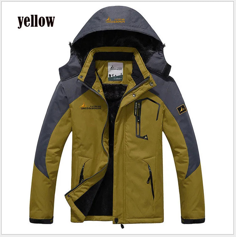 Fleece-Lined Hooded Parka