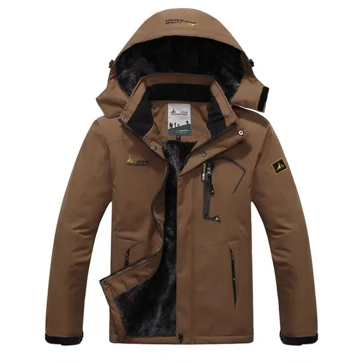 Fleece-Lined Hooded Parka