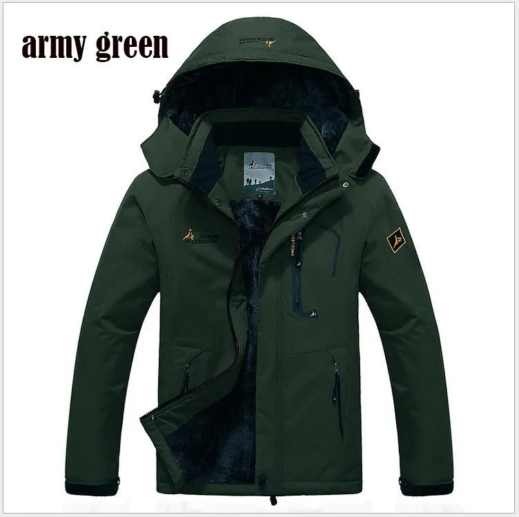 Fleece-Lined Hooded Parka