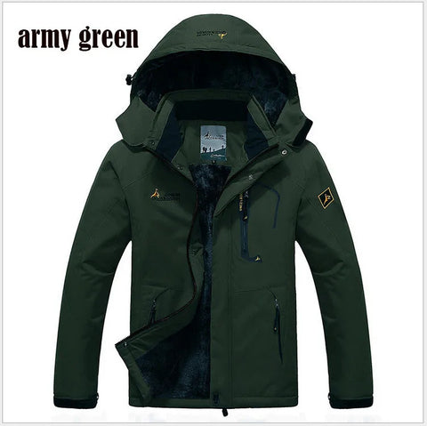 Fleece-Lined Hooded Parka