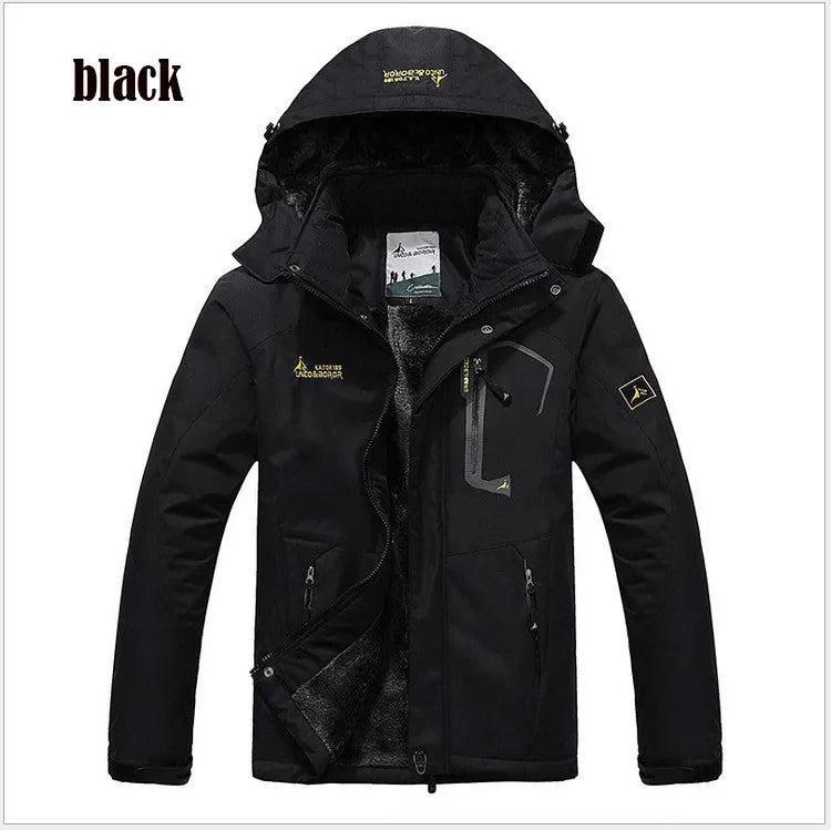 Fleece-Lined Hooded Parka