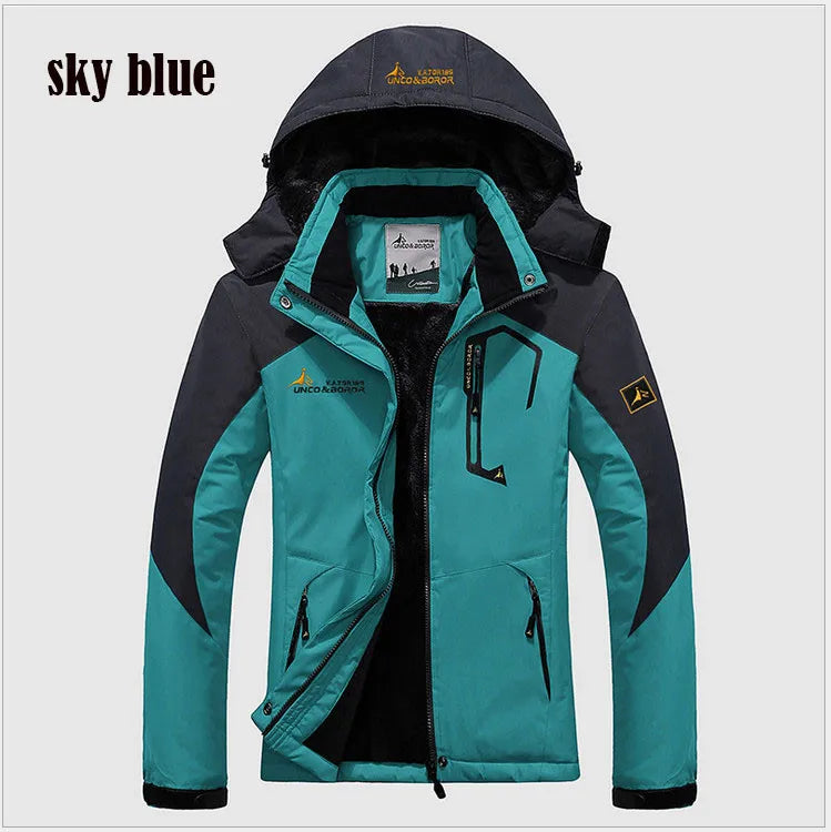 Fleece-Lined Hooded Parka
