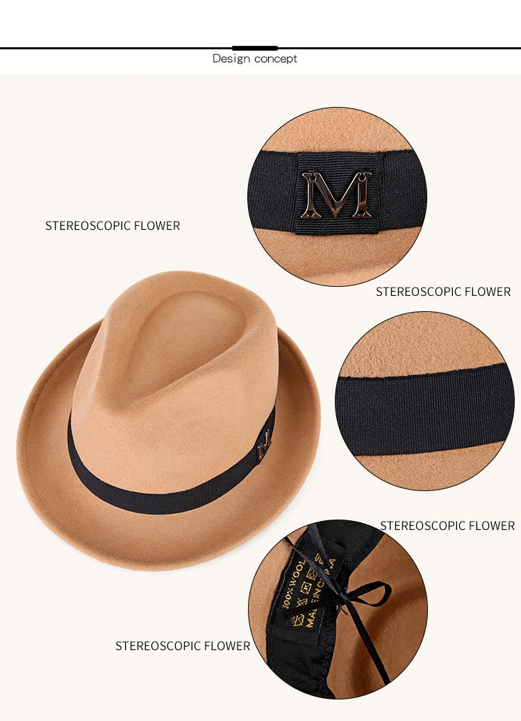 Felt Fedora Hat