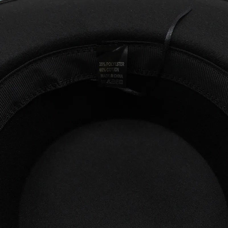 Wide-Brim Felt Hat