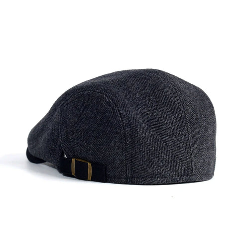 Herringbone Flat Cap