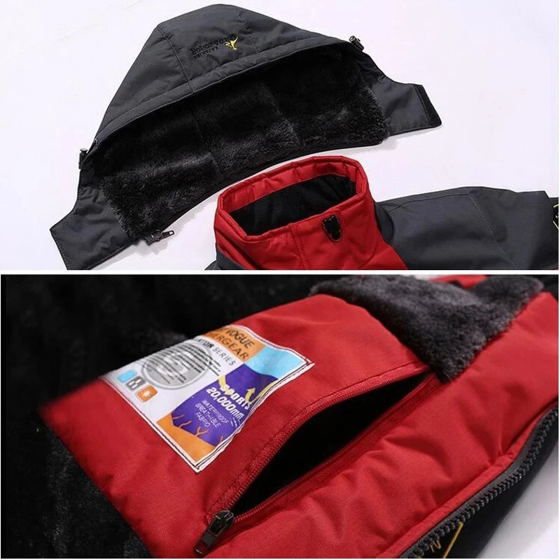 Fleece-Lined Hooded Parka
