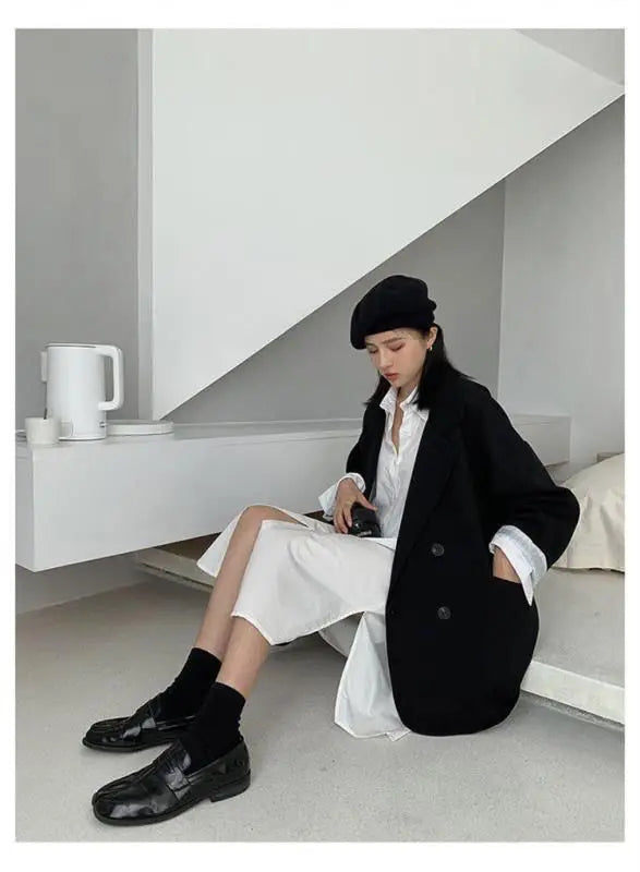 Double-Breasted Blazer
