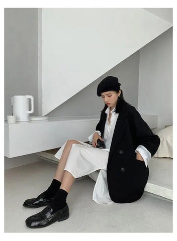 Double-Breasted Blazer