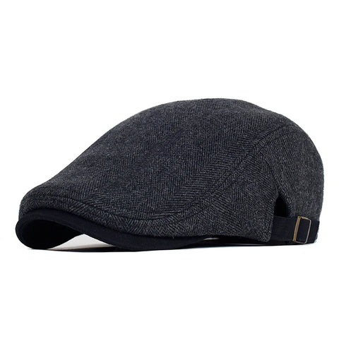 Herringbone Flat Cap