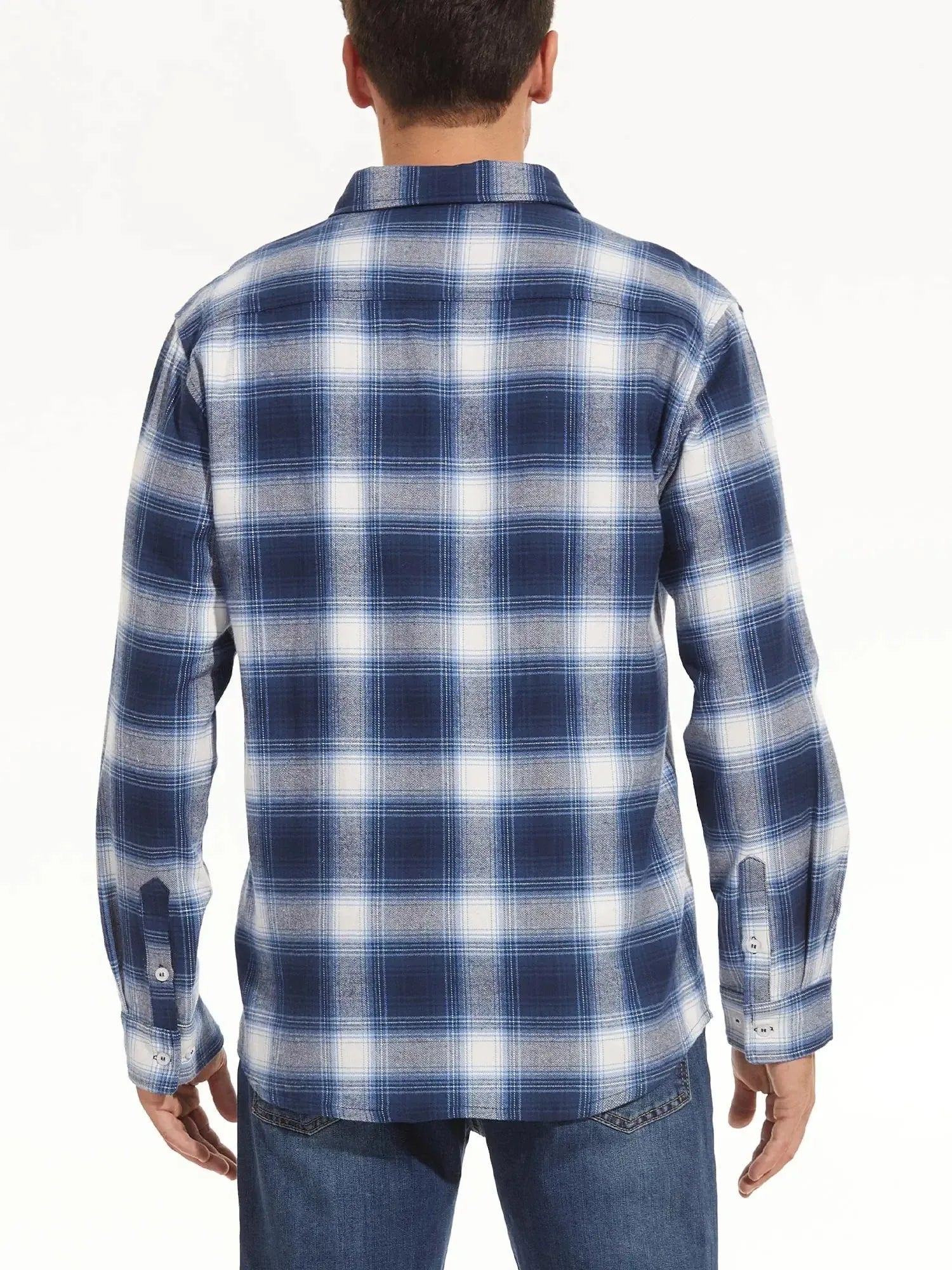 Plaid Flannel Overshirt