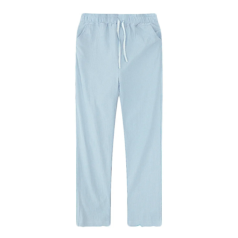 Cotton Linen Casual Pants