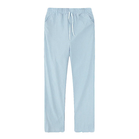 Cotton Linen Casual Pants