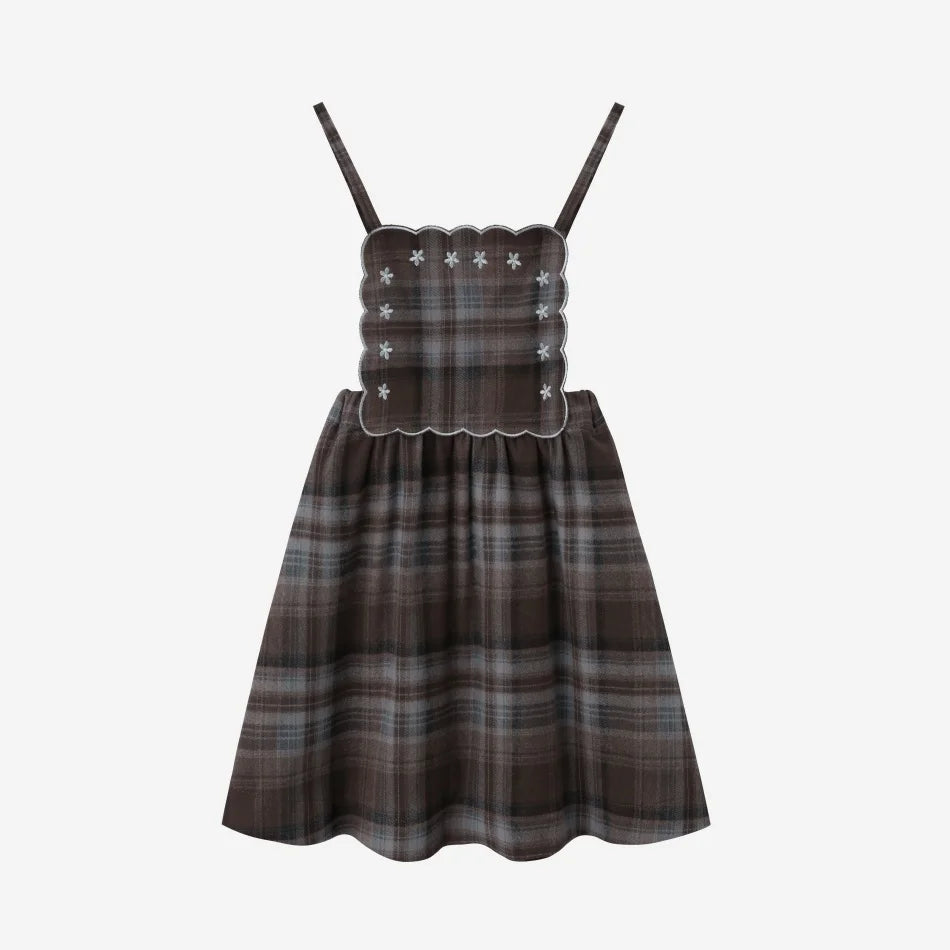 Girls' Charcoal Plaid Collection