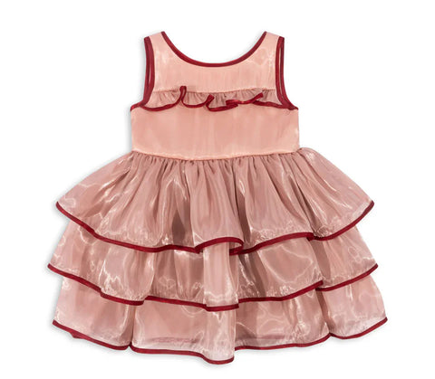 Girls' Velvet Holiday Party Dress