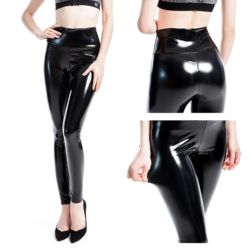 Faux Leather Pants