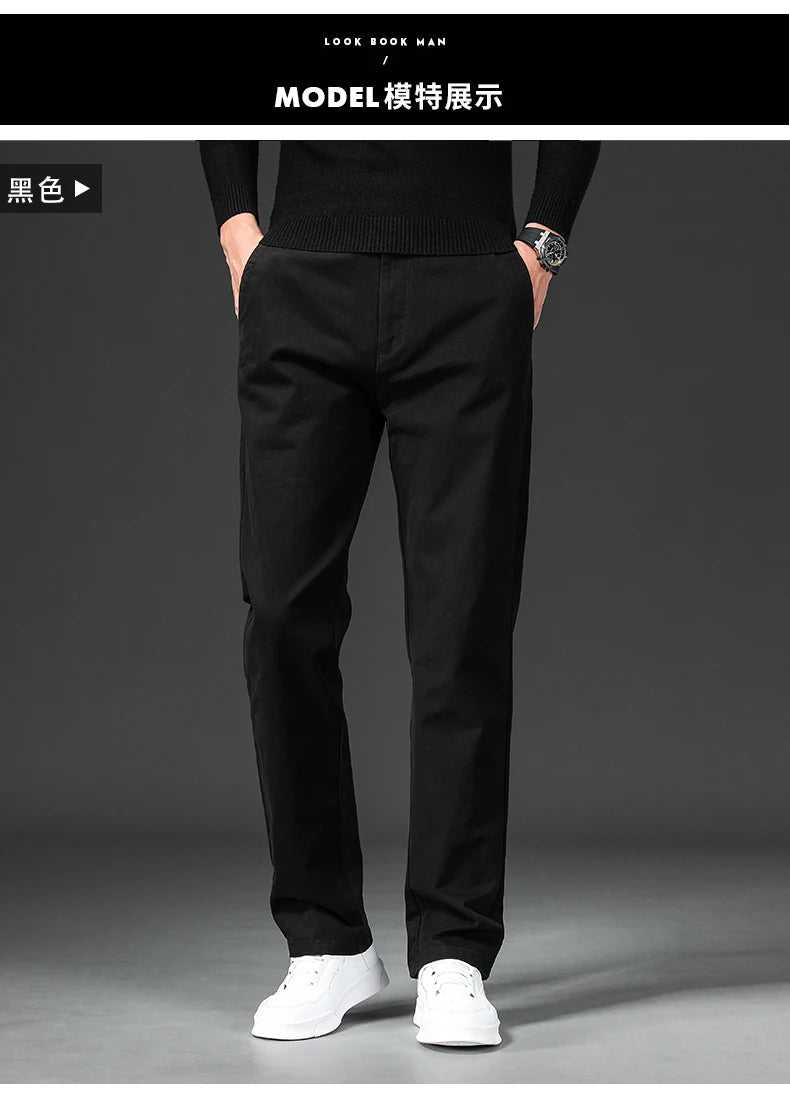 Stretch Cotton Chinos