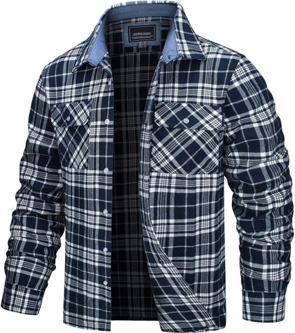 Plaid Flannel Overshirt