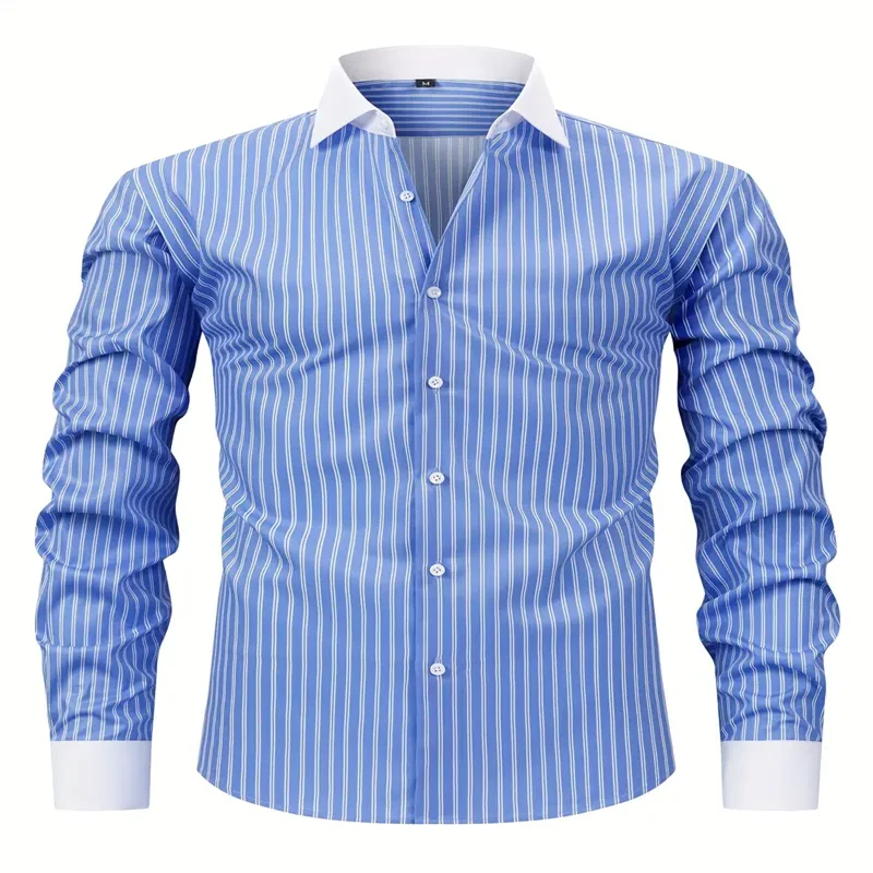 Stripes Business Casual Shirt