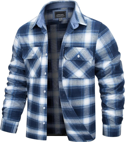 Plaid Flannel Overshirt