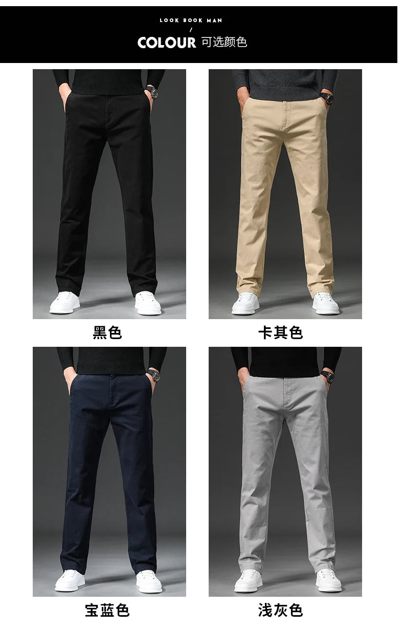 Stretch Cotton Chinos