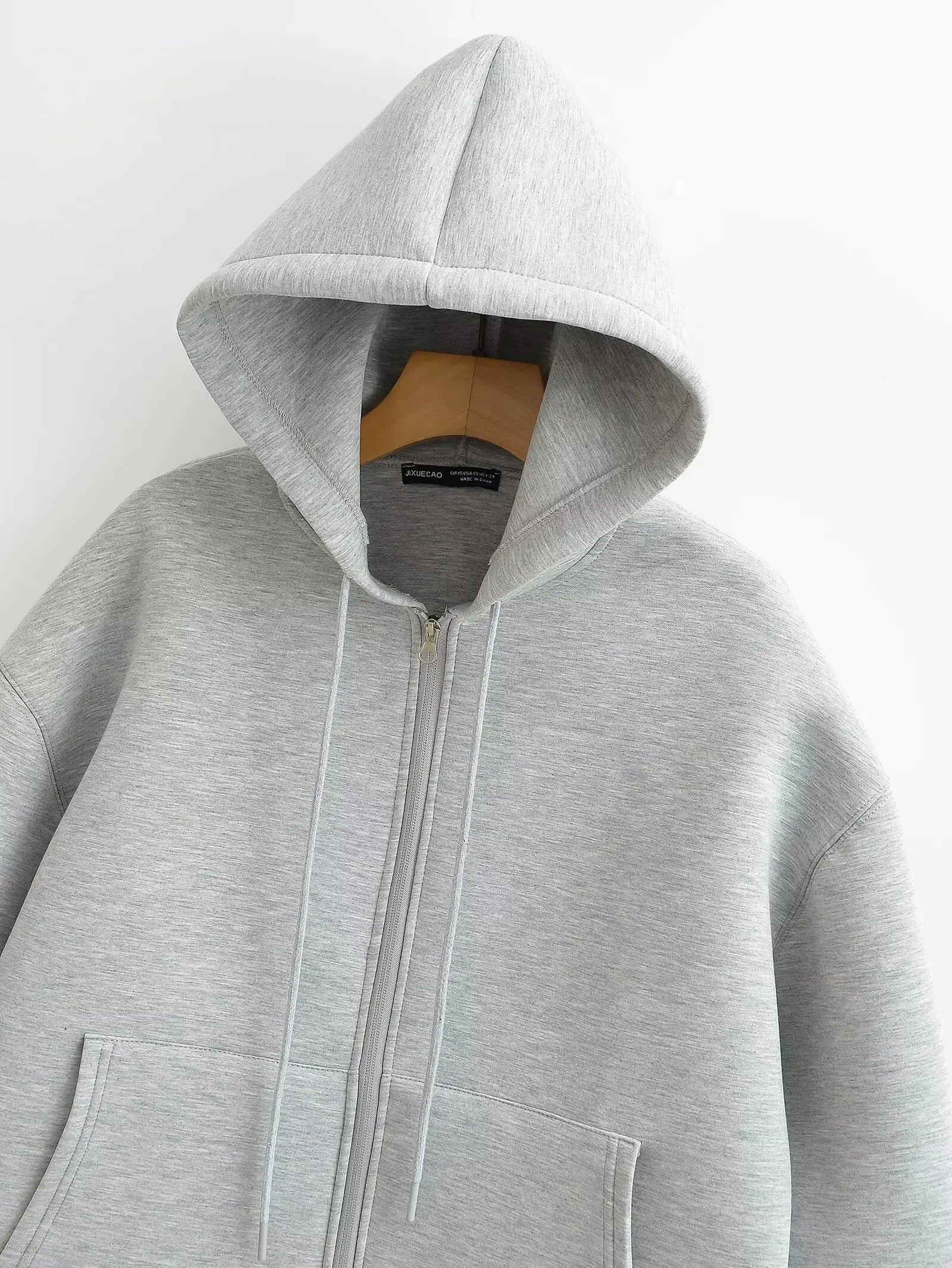 Oversized Zip Hoodie