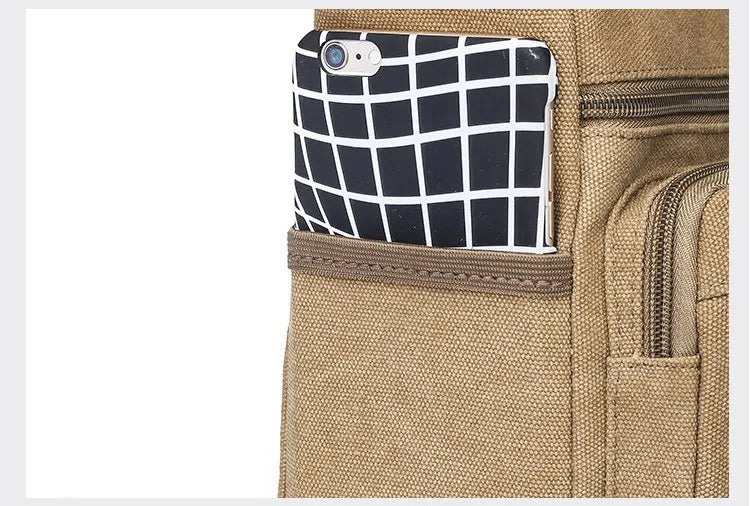Canvas Messenger Bag