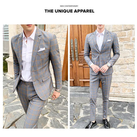 Slim Fit Business Suit