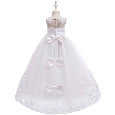 White Lace First Communion Dress