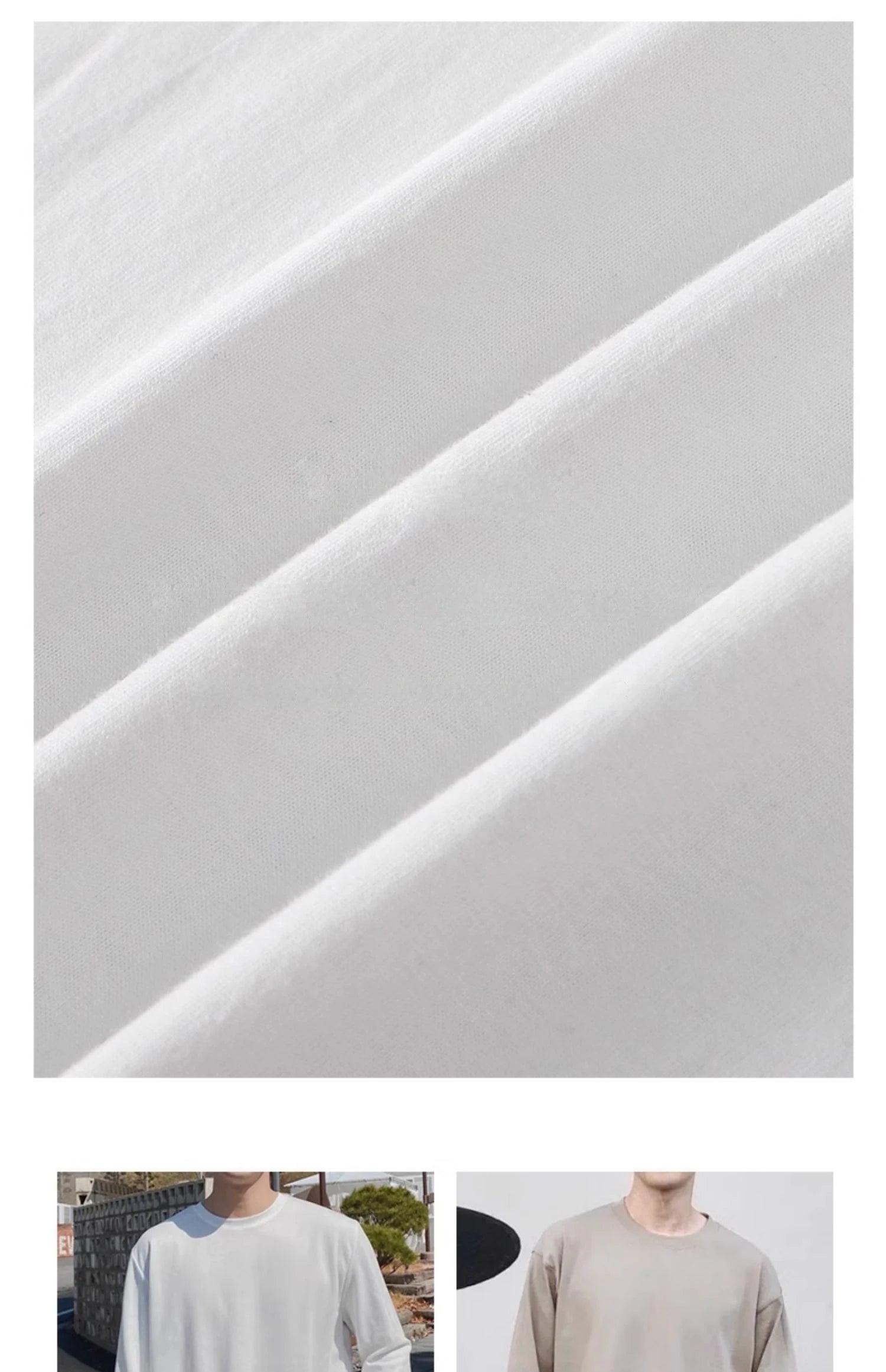 Long-Sleeve Cotton Tee