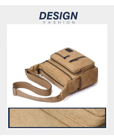 Canvas Messenger Bag