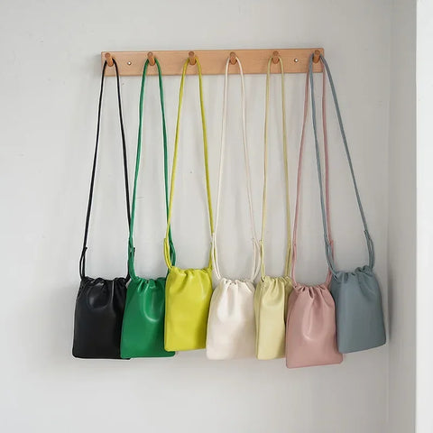 Mini Bucket Crossbody Bag