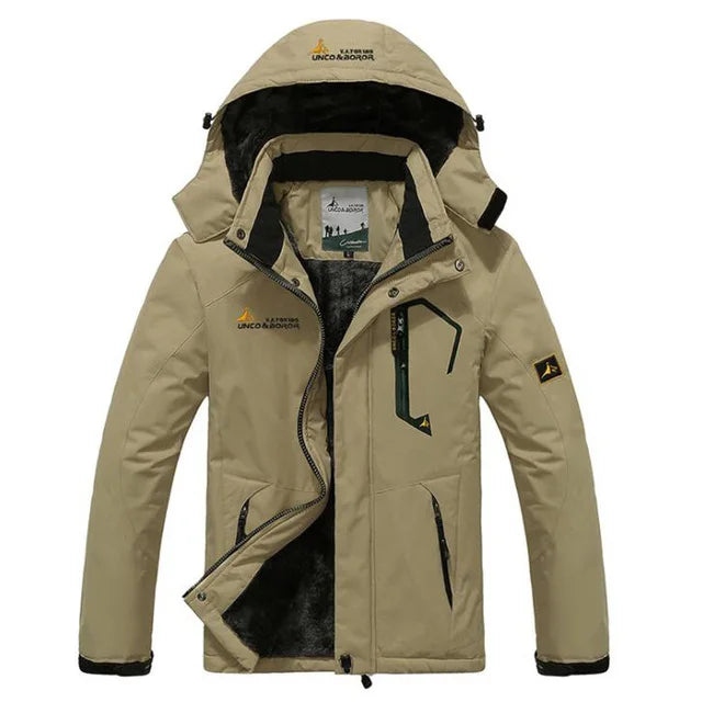 Fleece-Lined Hooded Parka