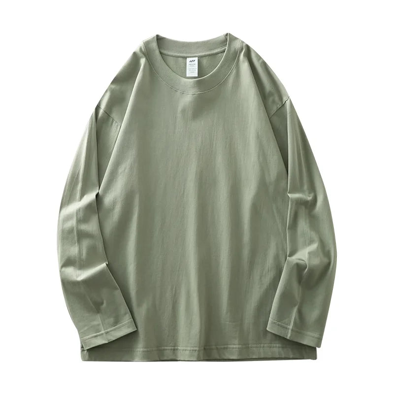 Long-Sleeve Cotton Tee